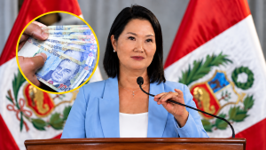 Nuevo sueldo mínimo en Perú 2026 con billetes peruanos y conferencia del Ejecutivo.